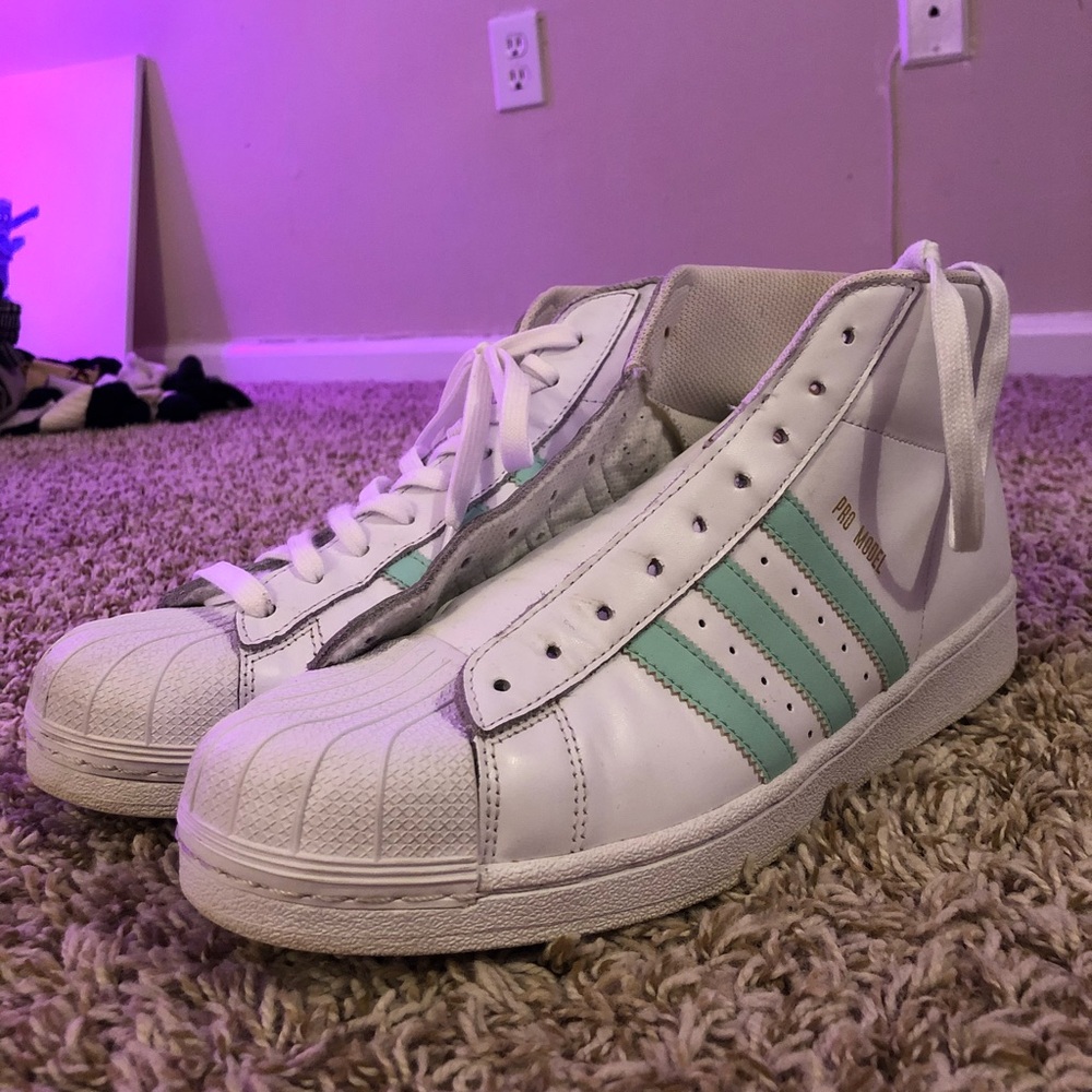 Adidas Pro Model (aka high top Superstar)